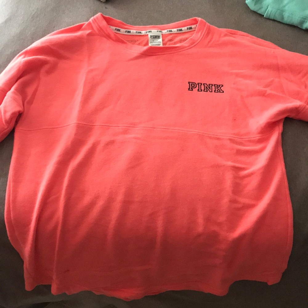 PINK crew neck sweatshirt